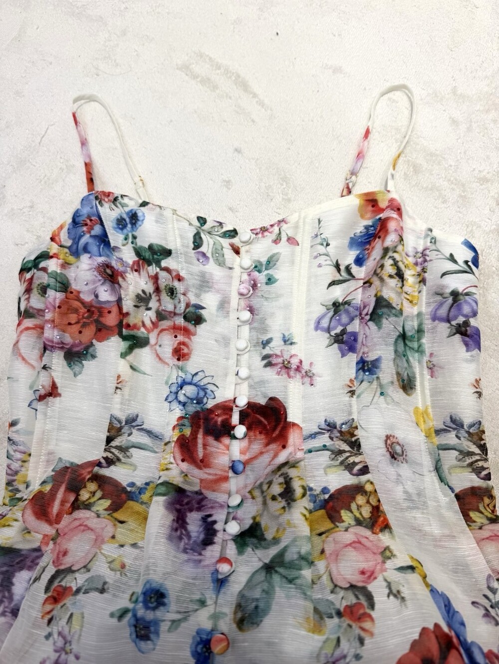 Camilla corset dress with short flared skirt In I left my heart in granada - Picture 11 of 15